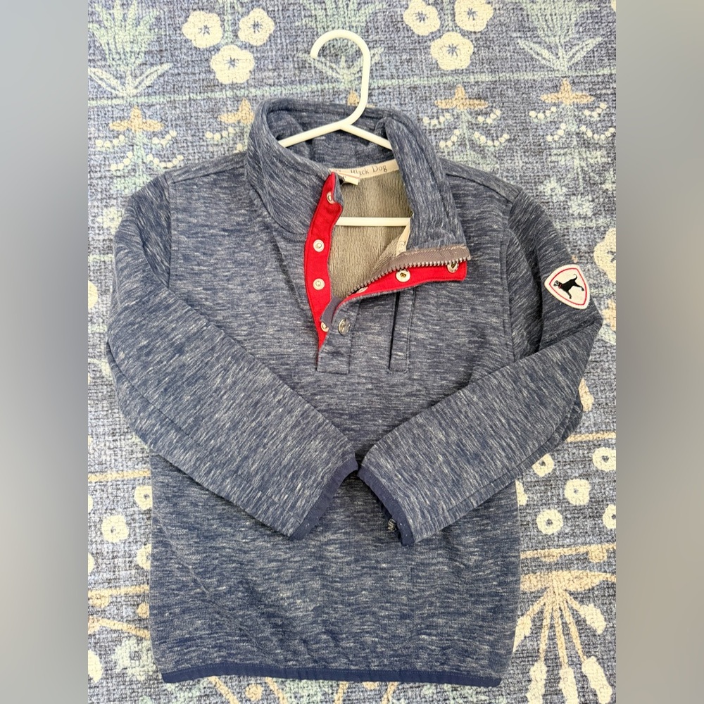 The Black Dog quarter zip size xs (fits like a 4t imo)